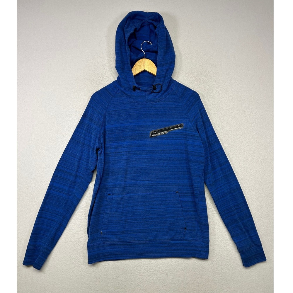 Athleisure American Eagle Mens Size M Blue Space Dye Flex Pullover Hoodie